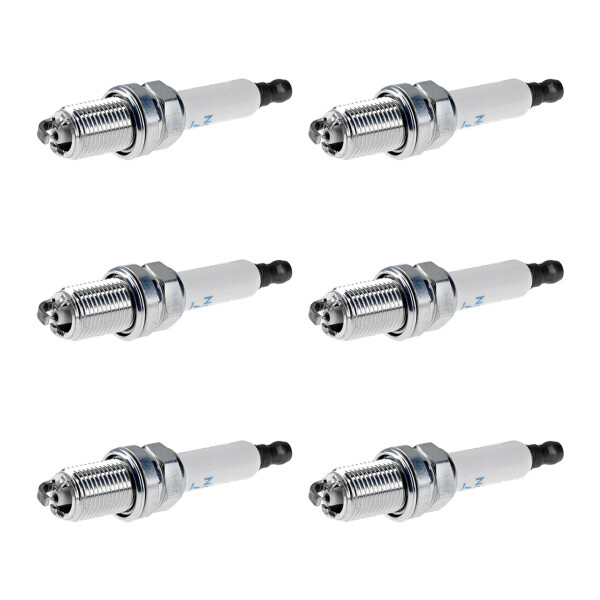 6 Spark Plugs fixed SAE connection NGK aftermarket expertise for e.g. AUDI A4