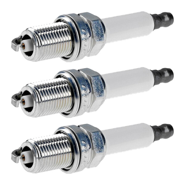 3 Spark Plugs fixed SAE connection NGK aftermarket expertise for e.g. AUDI A4
