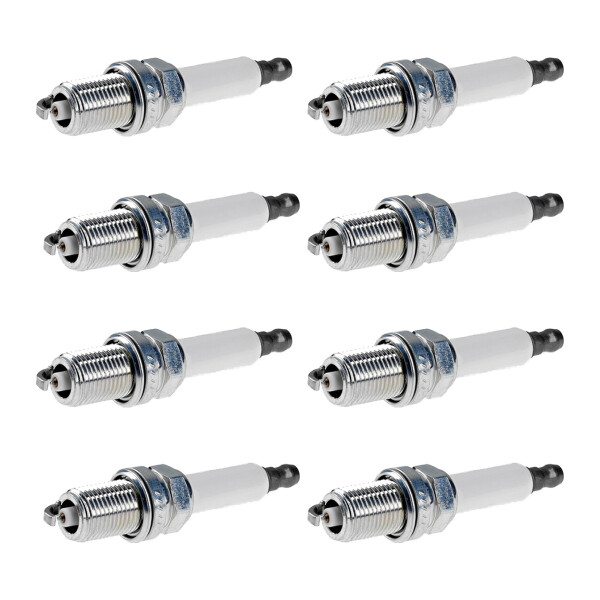 8 Spark Plugs fixed SAE connection NGK aftermarket expertise for e.g. AUDI A4