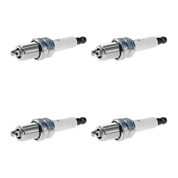 4 Spark Plugs fixed SAE connection NGK aftermarket expertise for e.g. OPEL ASTRA