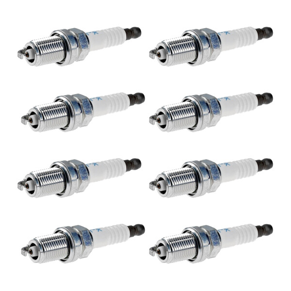 8 Spark Plugs fixed SAE connection NGK aftermarket expertise for e.g. OPEL ASTRA