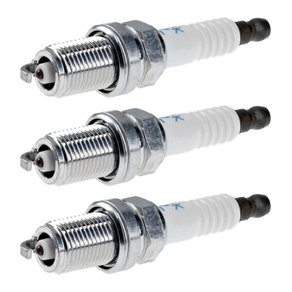 3 Spark Plugs fixed SAE connection NGK aftermarket expertise for e.g. AUDI TT