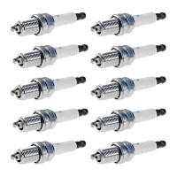 10 Spark Plugs fixed SAE connection NGK aftermarket...
