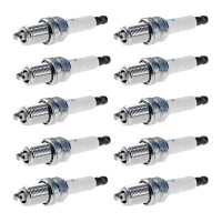 10 Spark Plugs fixed SAE connection NGK suitable for e.g....