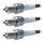 3 Spark Plugs fixed SAE connection NGK aftermarket expertise for NISSAN