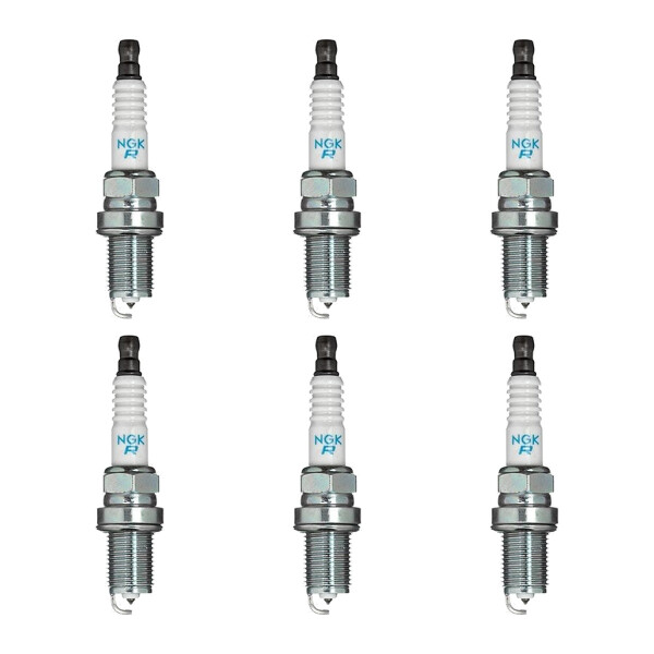 6 Spark Plugs fixed SAE connection NGK aftermarket expertise for NISSAN