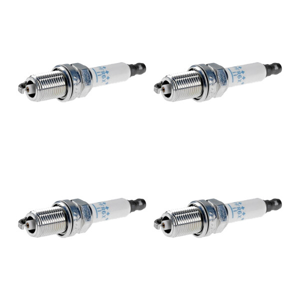 4 Spark Plugs fixed SAE connection NGK aftermarket expertise for e.g. AUDI A6