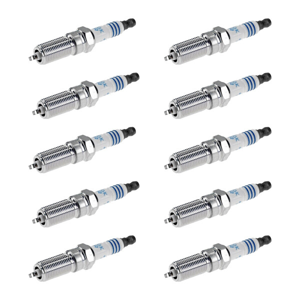 10 Zündkerzen fester SAE-Anschluss NGK Aftermarket-Expertise für u.a. FORD FOCUS