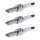3 Spark Plugs fixed SAE connection NGK for MERCEDES-BENZ and others