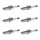 6 Spark Plugs fixed SAE connection NGK suitable for FORD FOCUS and others