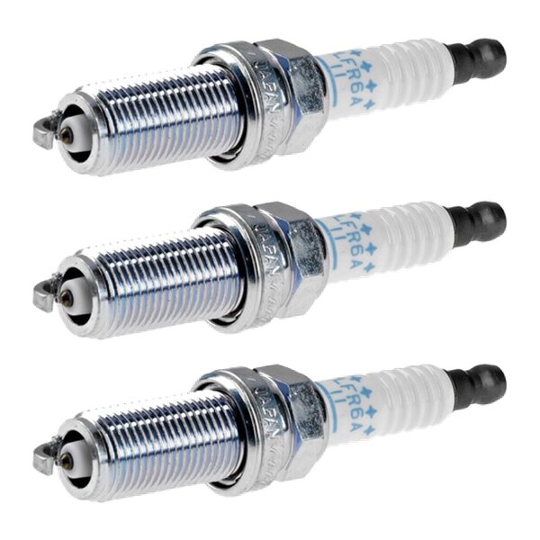3 Spark Plugs fixed SAE connection NGK suitable for e.g. NISSAN X-TRAIL