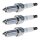 3 Spark Plugs fixed SAE connection NGK suitable for e.g. NISSAN X-TRAIL