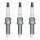 3 Spark Plugs fixed SAE connection NGK V-Line for e.g. NISSAN QASHQAI