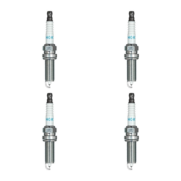 4 Spark Plugs fixed SAE connection NGK V-Line for e.g. NISSAN QASHQAI
