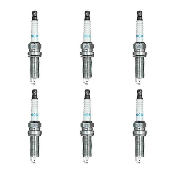 6 Zündkerzen fester SAE-Anschluss NGK V-Line für u.a. NISSAN QASHQAI