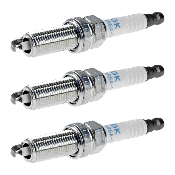 3 Spark Plugs fixed SAE connection NGK suitable for e.g. NISSAN QASHQAI