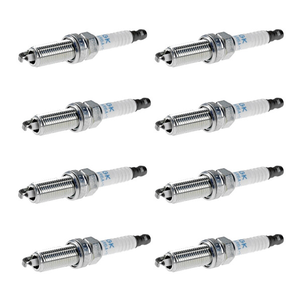 8 Spark Plugs fixed SAE connection NGK suitable for e.g. NISSAN QASHQAI