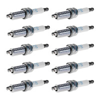 10 Spark Plugs fixed SAE connection NGK for BMW 5 Series...