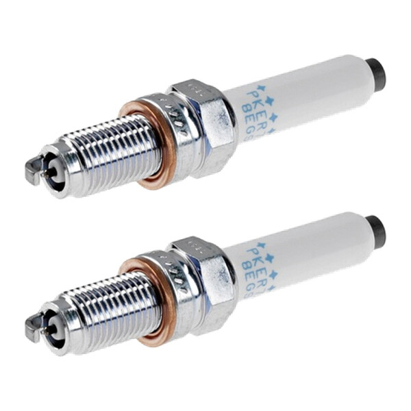 2 Spark Plugs with flat seal seat NGK IAM expertise for AUDI A3 and others