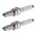 2 Spark Plugs with flat seal seat NGK IAM expertise for AUDI A3 and others