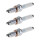3 Spark Plugs with flat seal seat NGK IAM expertise for AUDI A3 and others