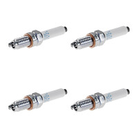 4 Spark Plugs with flat seal seat NGK IAM expertise for...
