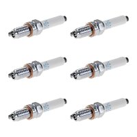 6 Zündkerzen mit Flachdichtsitz NGK...