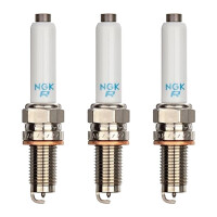 3 Spark Plugs with flat seal seat NGK IAM expertise for...