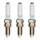 3 Spark Plugs with flat seal seat NGK IAM expertise for VW GOLF and others