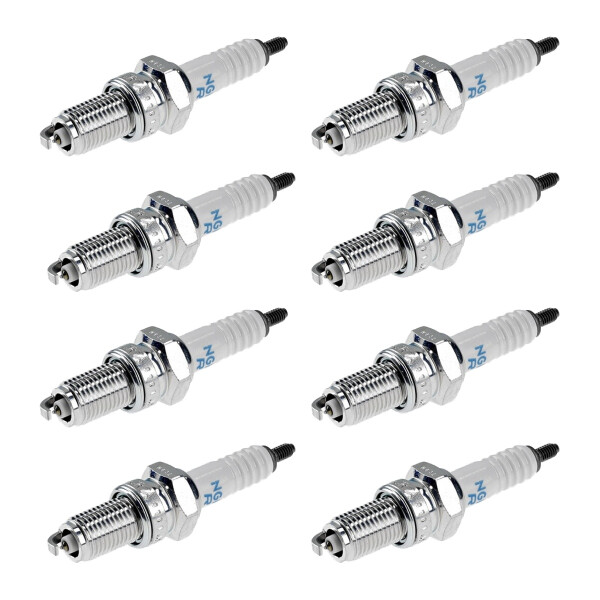 8 Spark Plugs with flat seal seat NGK aftermarket expertise for SUZUKI