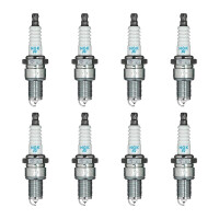 8 Spark Plugs fixed SAE connection NGK aftermarket...