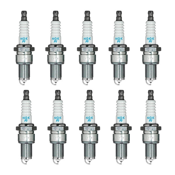10 Zündkerzen fester SAE-Anschluss NGK Aftermarket-Expertise für MITSUBISHI