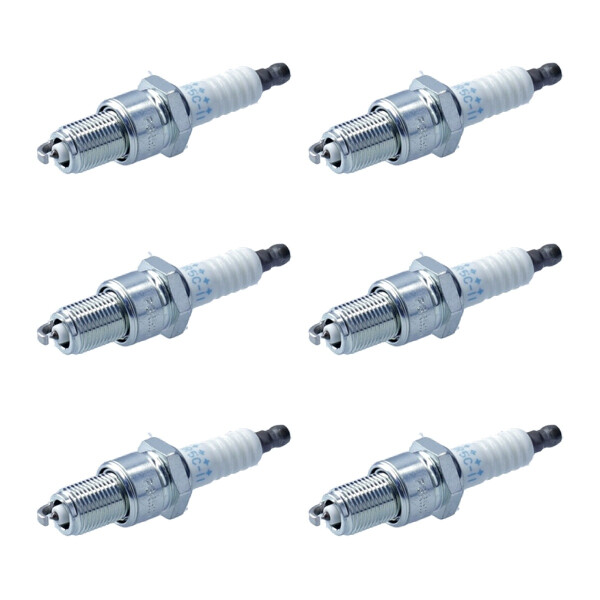 6 Spark Plugs fixed SAE connection NGK IAM expertise for e.g. TOYOTA HIACE