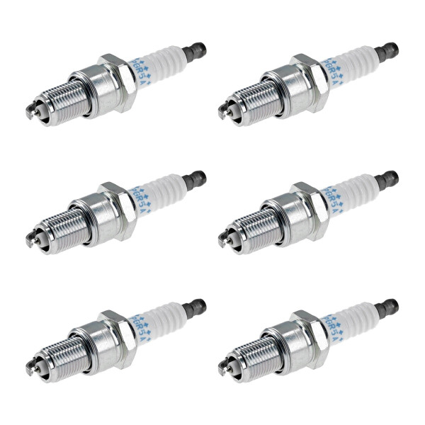 6 Spark Plugs fixed SAE connection NGK aftermarket expertise for e.g. MAZDA
