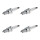 4 Spark Plugs fixed SAE connection NGK suitable for e.g. HYUNDAI SONATA