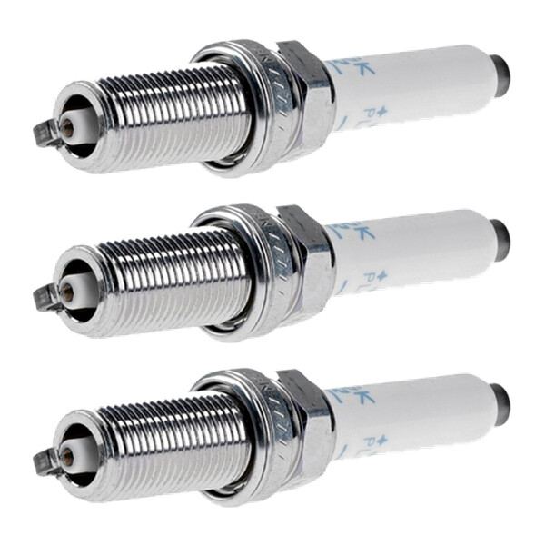 3 Zündkerzen mit Flachdichtsitz NGK Aftermarket-Expertise für u.a. AUDI A5