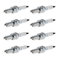 8 Spark Plugs fixed SAE connection NGK aftermarket...