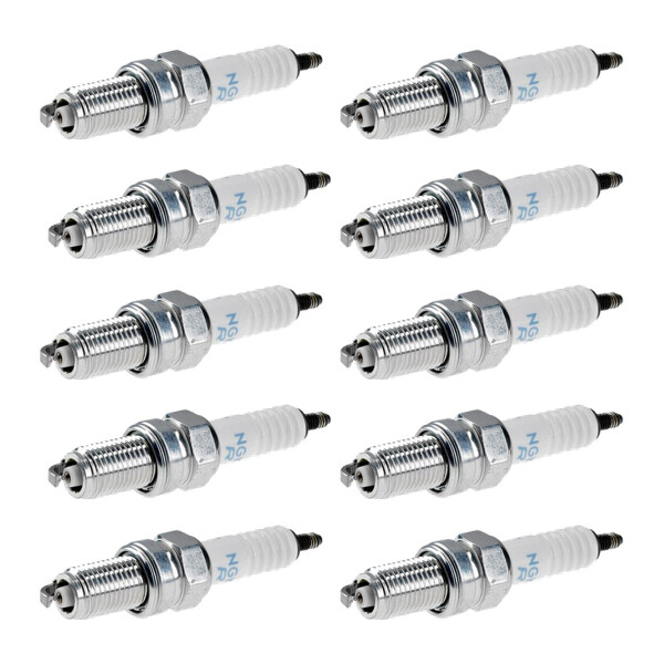 10 Spark Plugs fixed SAE connection NGK aftermarket expertise for FIAT