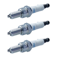3 Spark Plugs fixed SAE connection NGK suitable for e.g....
