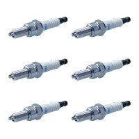 6 Spark Plugs fixed SAE connection NGK suitable for e.g....