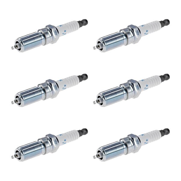 6 Spark Plugs fixed SAE connection NGK suitable for e.g. ALFA ROMEO 159