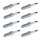 8 Spark Plugs fixed SAE connection NGK suitable for e.g. ALFA ROMEO 159