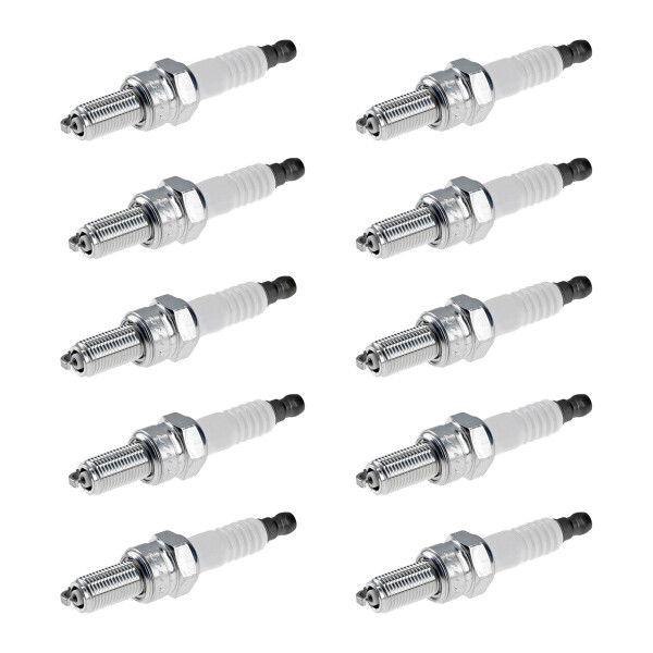 10 Zündkerzen fester SAE-Anschluss NGK passend für MASERATI QUATTROPORTE