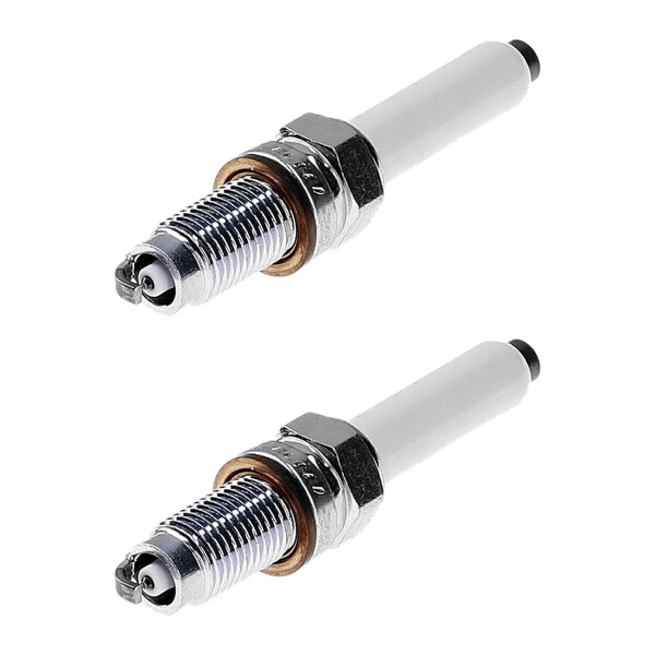 2 Zündkerzen mit Flachdichtsitz NGK IAM-Expertise V-Line für u.a. VW GOLF