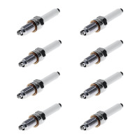 8 Spark Plugs with flat seal seat NGK IAM-Expertise...