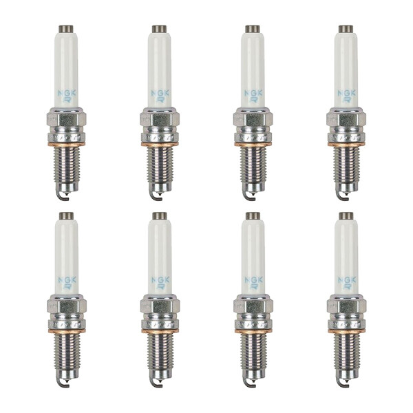 8 Spark Plugs with flat seal seat NGK IAM expertise for VW GOLF and others