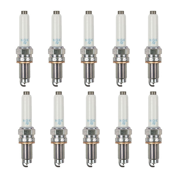 10 Spark Plugs with flat seal seat NGK IAM expertise for VW GOLF and others