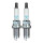 2 Spark Plugs fixed SAE connection NGK IAM-Expertise V-Line for e.g. VW GOLF