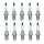 10 Spark Plugs fixed SAE connection NGK IAM-Expertise V-Line for e.g. VW GOLF