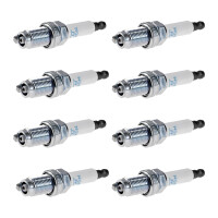 8 Spark Plugs fixed SAE connection NGK aftermarket...